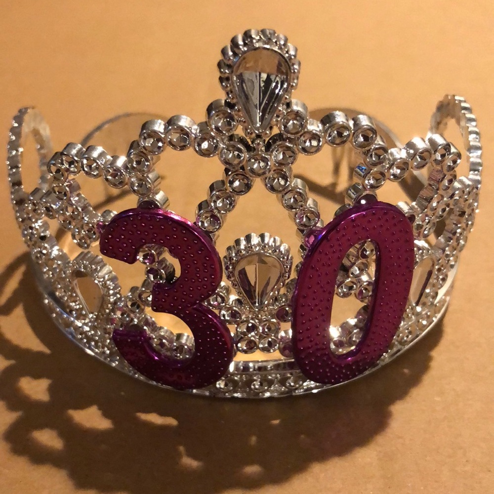 30th Birthday Tiara Crown